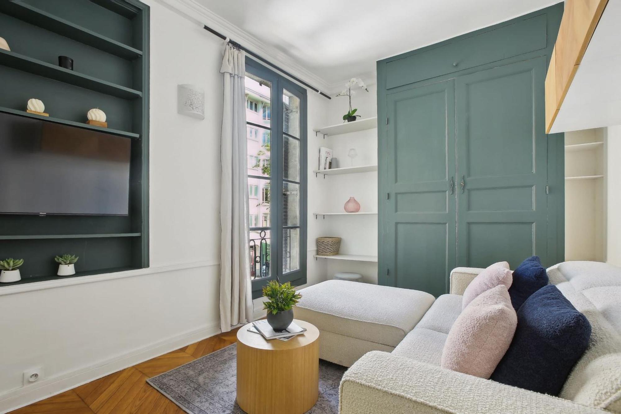 Le Marais 1Br Cozy Appartement Parijs Buitenkant foto