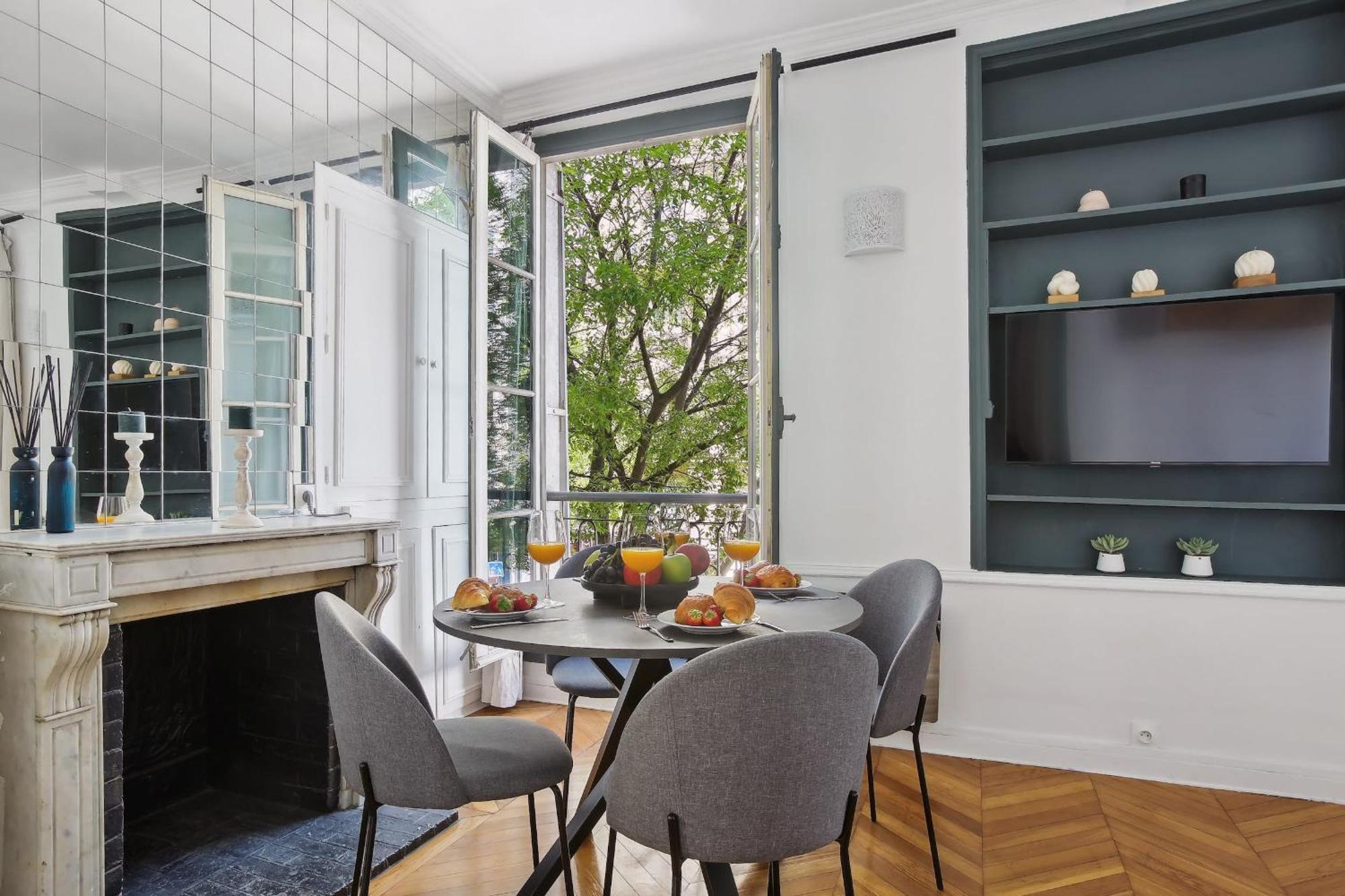 Le Marais 1Br Cozy Appartement Parijs Buitenkant foto